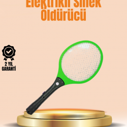 Mey İthalat® Elektrikli Sinek Raketi | Yüksek Voltajlı, Güvenli ve Taşınabilir