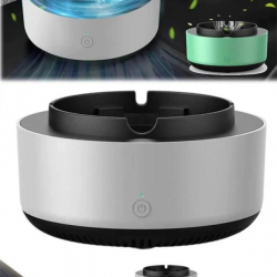 Mey İthalat® Elektronik Akıllı Küllük Hava Temizleyici Kokusuz Kül Tablası Anti-Duman