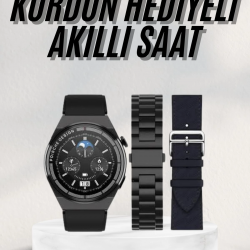 Mey İthalat® En Çok Tercih Edilen Akıllı Saat Amoled Ekran Nabız Sensörü GPS Uyumlu Adımsayar