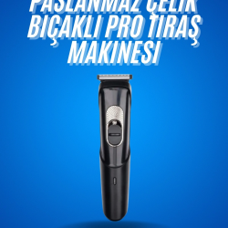 Mey İthalat® Ense Kesme Makinesi Şarjlı Saç Sakal Tıraş Makinesi Taşınabilir