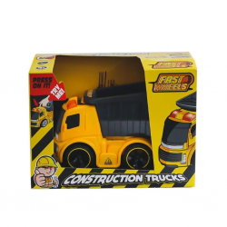 Mey İthalat® ER-242 Fast Wheels İnşaat Araçları Damperli Kamyon -Erdem Oyuncak