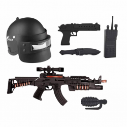 Mey İthalat® Erdem Sesli ve Işıklı CS GO Askeri Oyun Seti ER-120M