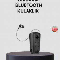 Mey İthalat® Ergonomik Bluetooth Kulaklık – 8 Saat Konuşma, Gürültü Azaltıcı Mikrofon