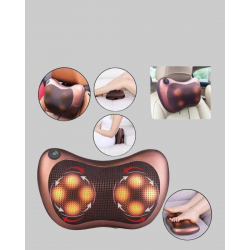 Mey İthalat® Ergonomik Derin Yoğurmalı Boyun Bel Sırt Masaj Cihazı Priz Çakmak Girişli