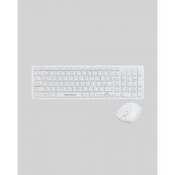 Mey İthalat® Ergonomik Kablosuz Klavye Mouse Takımı - Tam Boy, Sessiz ve Güvenilir