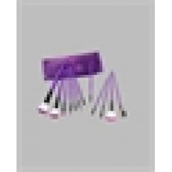 Mey İthalat® Ergonomik Saplı Fiber Kıllı 12'li Makyaj Fırça Takımı Göz ve Ten Makyajı İçin Uygun