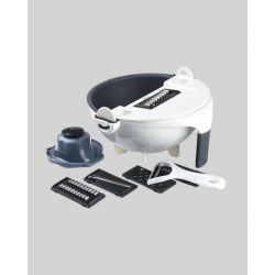 Mey İthalat® Ergonomik Sebze Rendeleyici ve Süzgeç Hazneli Dilimleyici