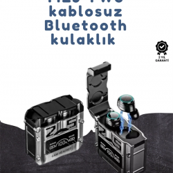 Mey İthalat® Ergonomik Tasarımlı Bluetooth Kulaklık | Suya Dayanıklı | Dokunmatik Kontrollü