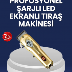 Mey İthalat® Ergonomik Tasarımlı, Hafif ve Taşınabilir Profesyonel Tıraş Makinesi