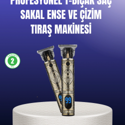 Mey İthalat® Erkek Bakım İçin Profesyonel Şarjlı Tıraş Makinesi