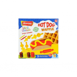 Mey İthalat® ERN-584 Orta Kutulu Burger Oyun Hamuru Seti  - Eren Oyuncak