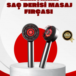 Mey İthalat® Esansiyel Yağ Hazneli LED Saç Bakım Masaj Tarağı