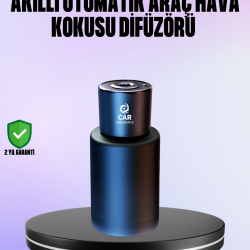 Mey İthalat® Esanslı Şarjlı Oto Koku Cihazı Bardaklık Uyumlu