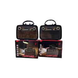 Mey İthalat® Eskitme Nostalji Tasarımlı Bluetoothlu Nostalji Radyo Ahşap Nostaljik Görünümlü