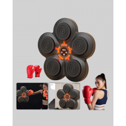 Mey İthalat® Ev Tipi Akıllı Boks Duvar Paneli Müzikli Bluetoothlu Refleks Geliştirme Cihazı