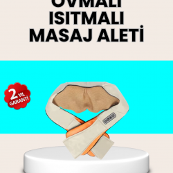 Mey İthalat® Ev Tipi Ovmalı Isıtmalı Boyun Omuz Bel Masaj Aleti Kolay Kullanım