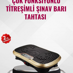 Mey İthalat® Ev Tipi Titreşimli Spor Aleti Yağ Yakım Destekli Tasarım