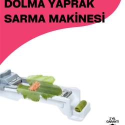 Mey İthalat® Ev Tipi Yaprak Sarma Aparatı – Dakikalar İçinde Tepsi Tepsi Sarma Hazırlayın
