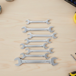 Mey İthalat® Ev ve Atölye Kullanımına Uygun 8li Kombine Anahtar Seti