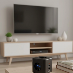 Mey İthalat® Ev ve Ofis Kullanımı İçin Akım Korumalı USB Girişli Priz