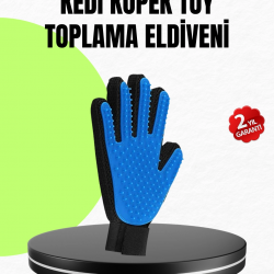 Mey İthalat® Evcil Hayvan Bakım Eldiveni – Masaj ve Tüy Toplama Özellikli Silikon Eldiven