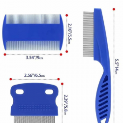 Mey İthalat® Evcil Hayvan Tarak Seti 4'lü Bit Tarağı Ked Köpek Tüyüne Uygun