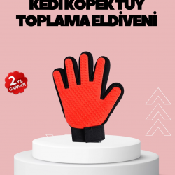 Mey İthalat® Evcil Hayvanlar İçin Tüy Dökülme Önleyici Eldiven – Masaj ve Temizlik İçin Yumuşak Silikon Uçlu