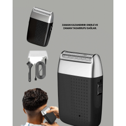 Mey İthalat® Evde Kişisel Bakımın Yeni Yolu – Kompakt ve Ergonomik Tıraş Makinesi