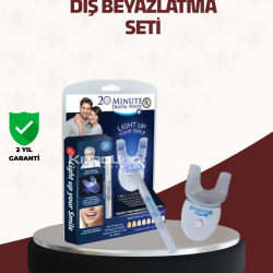 Mey İthalat® Evde Kullanıma Uygun LED Teknolojili Diş Beyazlatma Kiti