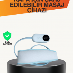 Mey İthalat® Evde Spa Etkisi Sunan Isıtmalı Baş Masaj Cihazı