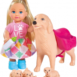 Mey İthalat® Evi Köpeği ve 3 Yavrusu SMB-105733072