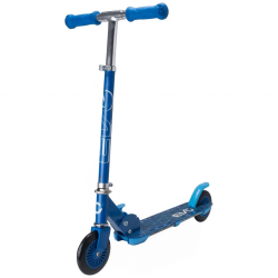 Mey İthalat® 2 Tekerlekli Flash Işıklı Mavi Scooter