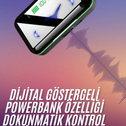 Mey İthalat® Extra Bass Kablosuz Kulaklık Işıklı Bluetooth Kulaklık Powerbank Özellikli