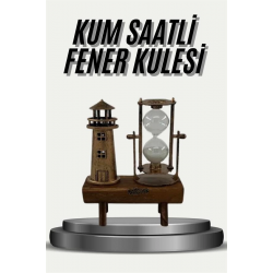 Mey İthalat® Eyfel Kulesi ve Deniz Feneri Dekoratif Masa Biblosu Hediyelik