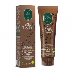 Mey İthalat®   Doğal Diş Macunu 90 Gr Kakao & Kahve Özlü