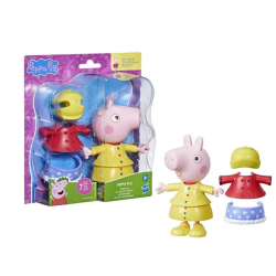 Mey İthalat® F8859 Peppa Pig ve Ailesi Kıyafetli Figür Seti +3 yaş