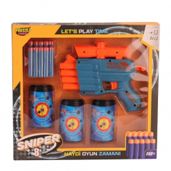 Mey İthalat® FAB 5707 KUTULU 3 HEDEFLİ 8 DART ATICI