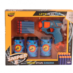 Mey İthalat® FAB 5909 KUTULU 3 HEDEFLİ  6 DART ATICI