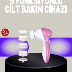 Mey İthalat® Fırçalı Yüz Temizleme ve Spa Masaj Cihazı