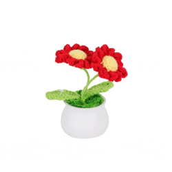 Mey İthalat® FL-3 12Lİ Kroşe Örgü Ayçiçeği