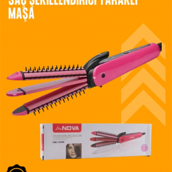 Mey İthalat® Fön İşlemine Uyumlu Sabitleyici Saç Tarağı