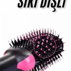 Mey İthalat® Fön Tarak 1200 W Saç Şekillendirici Saç Düzleştirici Saç Kurutma