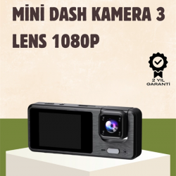 Mey İthalat® Full HD 3 Kanallı Araç Kamerası – Akıllı Çözümlerle Sürüş