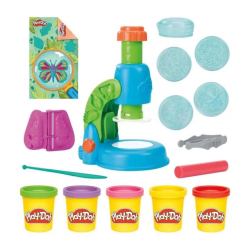 Mey İthalat® G0494 Play-Doh Işıklı Mikroskop Oyun Seti +3 yaş