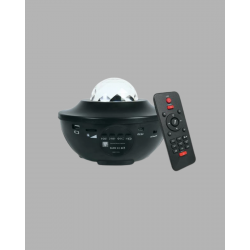 Mey İthalat® Galaxy Yıldız Projektör Çok Renkli Ayarlı Parlaklık Uzay Atmosfer Işığı