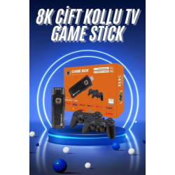 Mey İthalat® Game Box Android Tv 36500 Oyunlu Atari 5g 8k HDR Ultra HD 64 GB