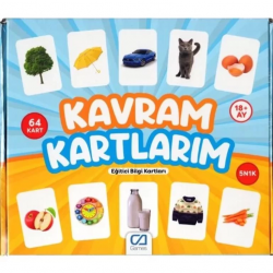 Mey İthalat® Games Kavram Kartlarım 64 Kart 5175