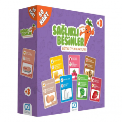 Mey İthalat® Games Sağlıklı Besinler 60 Kart 5106
