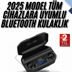 Mey İthalat® Gaming Kulaklık Bluetooth 5.2 Kablosuz Kulakiçi Rgb Işıklı Çift Mikrofonlu