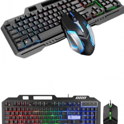 Mey İthalat® Gaming Oyuncu Klavyesi Led Aydınlatmalı Mekanik Hisli